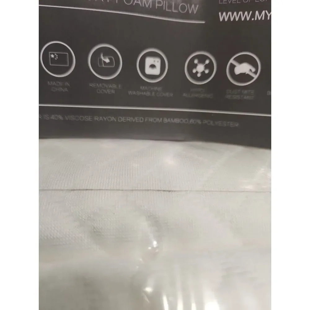 Sealed Hoperay Bed Neck Pillow for Sleeping‎ - Bedding Shredded Memory Foam Firm